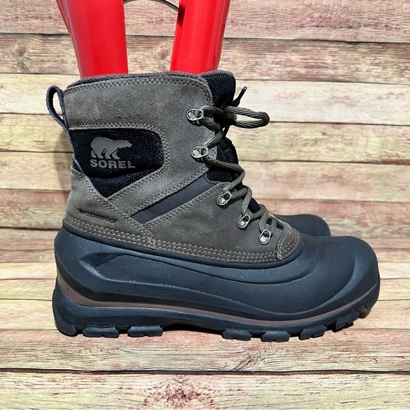 Sorel Grey Buxton Lace Up Boots main image 7